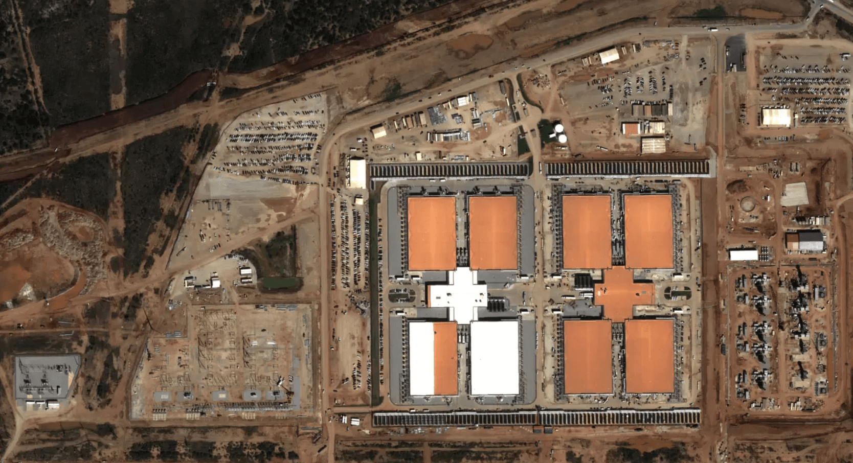 Vue satellite de Stargate Abilene